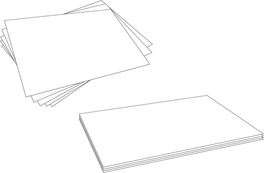 paso 1 hojas para encuadernar libros